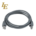 PVC LSZH Network Patch Cord CAT5E UTP Gray Pure CU 0.5 - 20m 26AWG