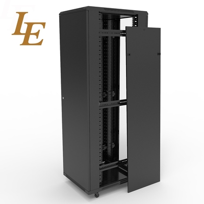 SPCC 18U-47U 19" Rack Enclosure Server Cabinet With Sing Open Back Door