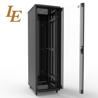 SPCC 18U-47U 19" Rack Enclosure Server Cabinet With Sing Open Back Door