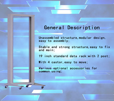 LE-RB Open Frame Rack Modular Design Easy Assembly Stable Structure 19 Inch Standard Various Accessories