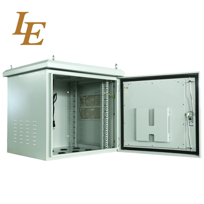 IP65 Waterproof Outdoor Metal Cabinet Enclosure Dust And Water Resistance With Fans Cooling