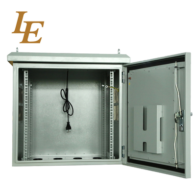 IP65 Waterproof Outdoor Metal Cabinet Enclosure Dust And Water Resistance With Fans Cooling