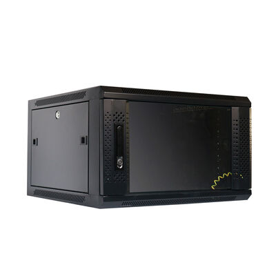 6U Certified Rackmount Cabinet System Offering 60kg Capacity Designed for Equipment Storage and Network Device Protection