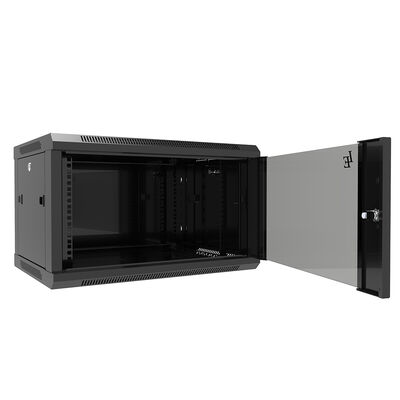 6U Wall Mount Network Cabinet 1U Shelf 19" Wall-Mounted Server Rack for IT / Data Computer Equipment server rack