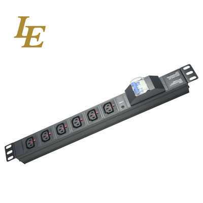 19 тип гнездо Iec C13 дюйма 1u Pdu шкафа всеобщее