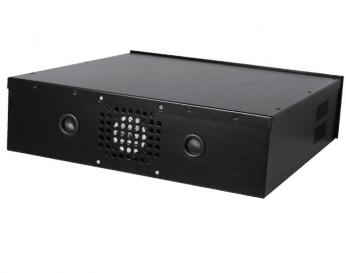 18"x18"x5" Металлический DVR Lockbox с охлаждающим вентилятором для DVR и NVR MDVR Steel Box IP20 RAL7035 Серый RAL9004 RAL9005 Черный металлический корпус 2
