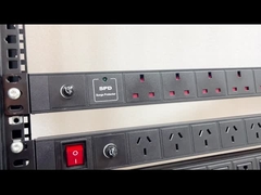 8 Way 19' 'PDU Алюминиевый серверный шкаф с переключателем